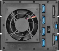 SilverStone FS304-12G 5.25" / 3.5" Külső HDD/SSD ház - Fekete