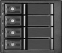 SilverStone FS304-12G 5.25" / 3.5" Külső HDD/SSD ház - Fekete