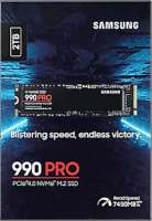 Samsung 2TB 990 PRO M.2 PCIe SSD