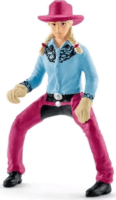 Schleich Farm World Hordóverseny Cowgirllel