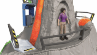 Schleich 42564 A nagy vulkánexpedició játékszett