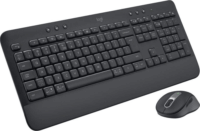 Logitech MK650 Wireless Billentyűzet + Egér - Német (Grafitszürke)
