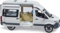 Bruder Mercedes Benz Sprinter lakóautó sofőrrel - Fehér