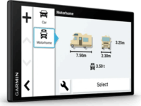Garmin 7" Camper 795 GPS navigáció (Teljes EU + Dél Afrika Térkép)