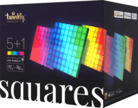 Twinkly Squares Starter Fali fénypanel Dekoráció készlet (6db)