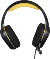 Konix UFC Vezetékes Gaming Headset - Fekete/Sárga