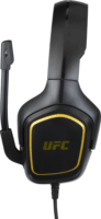 Konix UFC Vezetékes Gaming Headset - Fekete/Sárga