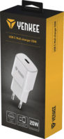 Yenkee YAC 2033WH USB-C Hálózati töltő - Fehér (20W)