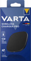 Varta Wireless Charger Pro Vezeték nélküli gyors töltő - Fekete (15W)