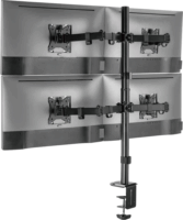 Equip 650159 17"-32" Monitor asztali tartó kar - Fekete