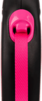 Flexi New Neon S/5m Csévélő szalagos kutyapóráz - Rózsaszín