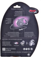 Flexi New Classic M/8m Csévélő szalagos kutyapóráz - Piros