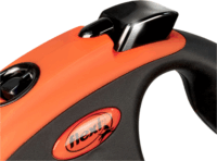 Flexi Xtreme L/5m Csévélő szalagos kutyapóráz - Narancssárga