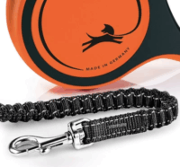 Flexi Xtreme M/5m Csévélő szalagos kutyapóráz - Narancssárga