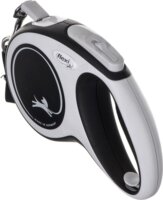 Flexi New Comfort M/5m Csévélő szalagos kutyapóráz - Fekete