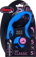 Flexi New Classic S Csévélő szalagos kutyapóráz - Kék