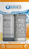 Sodaco 2x1L Szénsavasító flakon Duopack - Szürke/Fehér