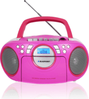 Blaupunkt BB16PK hordozható 3-in-1 lejátszó Rózsaszín