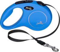 Flexi New Classic S/5m Csévélő szalagos kutyapóráz - Kék