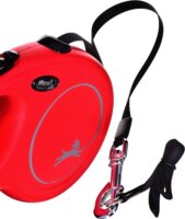 Flexi New Classic L/8m Csévélő szalagos kutyapóráz - Piros