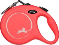 Flexi New Classic L/5m Csévélő szalagos kutyapóráz - Piros