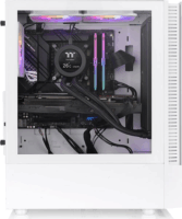 Thermaltake View 200 TG ARGB Snow Számítógépház - Fehér