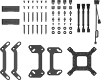 DeepCool LT720 RGB CPU Vízhűtés - Fekete