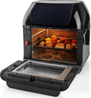 Nedis KAAFO300EBK 12L Forrólevegős fritőz - Fekete