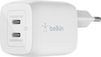 Belkin WCH011VFWH 2x USB-C Hálózati töltő - Fehér (45W)