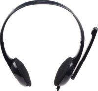 Gembird MHS-002 Headset - Fekete / Piros