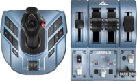 Thrustmaster TCA Captain Pack X Airbus Edition Joystick - Kék (PC/Xbox)