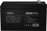 nJoy GPL09122F 12V 9Ah UPS Akkumulátor