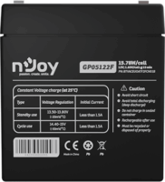 nJoy GP05122F 12V 5Ah UPS Akkumulátor