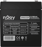 nJoy GP05122F 12V 5Ah UPS Akkumulátor