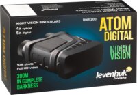 Levenhuk Atom Digital DNB200 4x24 Digitális éjjellátó Távcső - Fekete