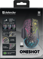 Defernder Oneshot GM-067 Wireless Gaming Egér - Fekete