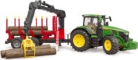 Bruder John Deere 7R 350 - Zöld/Piros