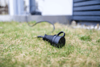 Brennenstuhl 1161450 Kültéri lengőcsatlakozó hosszabbító 10m - Fekete