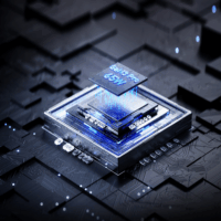 Baseus GaN3 Pro 2x USB-C / 2x USB-A Hálózati Gyorstöltő Adapter 60W - Fekete