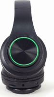 Gembird BHP-LED-01 Wireless Headset - Fekete