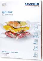 Severin ZB 3615 Vákuum csomagoló fólia 30x40cm 55db