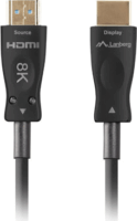Lanberg CA-HDMI-30FB-1000-BK HDMI 2.1 - HDMI Optikai kábel 100m - Fekete