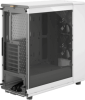 Fractal Design North Chalk White TG Clear Tint Számítógépház - Fehér