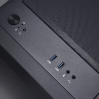 Lian Li LANCOOL 205M Mesh Számítógépház - Fekete