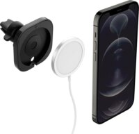 Spigen MagFit Car Mount Mobiltelefon autós tartó/töltő - Fekete