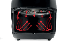 Gorenje AF1409DB 3,5L Forró levegős fritőz - Fekete