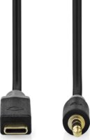 Nedis CCBW65950AT10 USB-C apa - 3.5mm Jack apa Adapter