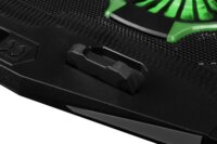 Modecom MC-CF21 RGB 17" Laptop hűtőpad - Fekete