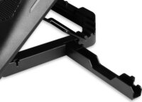 Modecom MC-CF21 RGB 17" Laptop hűtőpad - Fekete