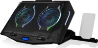 Modecom MC-CF21 RGB 17" Laptop hűtőpad - Fekete